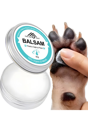 Fish & Paws Balsam hidratant pentru caini si pisici Fish & Paws ®, formula 100% naturala si organica