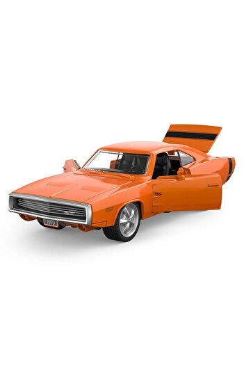 Rastar 1970 DODGE CHARGER R/T ORANGE DIECAST CAR 1 TO 36 SCALE