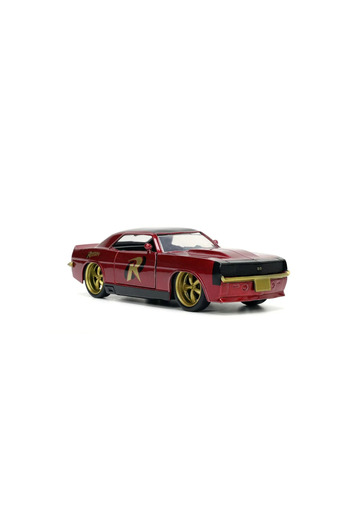 Simba JADA BATMAN ROBIN FIGURINE SET AND 1967 CHEVROLET CAMARO METAL CAR 1:32 SCALE