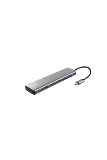 Trust USB Hubs Adapter Trust Dalyx 7 in 1, gray