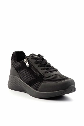 Bambi Siyah Kadın Sneaker K01454000422