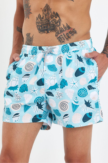 İLKCET MODA Regular Male 1St Quality Swim Shorts
