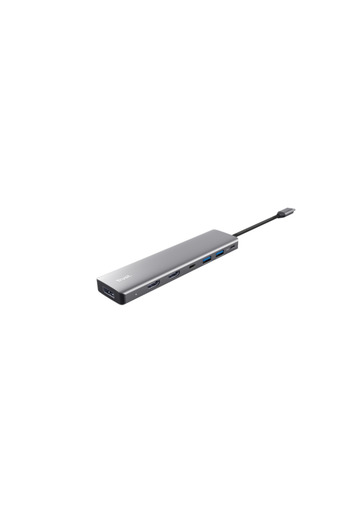 Trust USB Hubs Adapter Trust Dalyx 7 in 1, gray