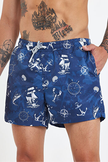 İLKCET MODA Regular Male 1St Quality Swim Shorts