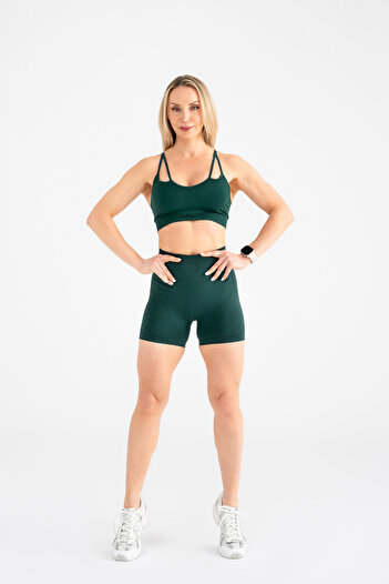 GYMXPRO Pushup detaylı toparlayıcı çembeli spor şort