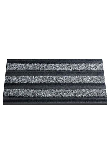 OPTIM DEKO Modern entrance mat, rubber and polyethylene, very resistant, Grey, DM05, 76x46 cm