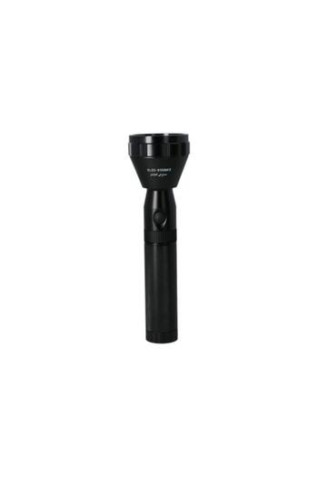 Generic Stardust 220-240V Ergonomic Design Durable Plastic LED Flashlight Black