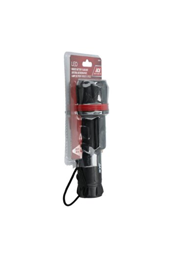 Generic ACE High-Quality Rugged Battery 50-Lumens LED Flashlight Black 3999574