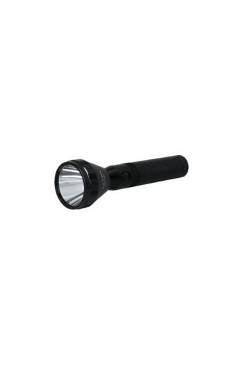 Generic Stardust 220-240V Ergonomic Design Durable Plastic LED Flashlight Black