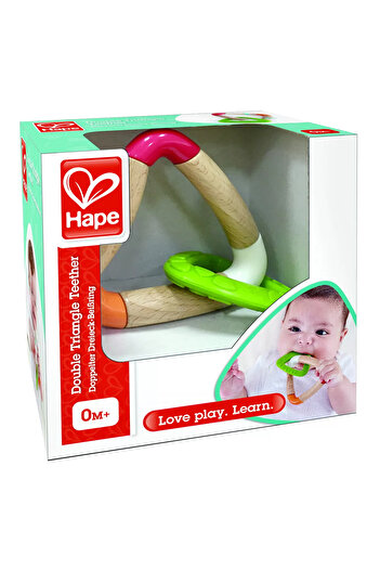 Hape DOUBLE TRIANGLE TEETHING TOY