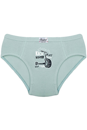 Onurel Chiloți din Lycra imprimați cu scuter colorat pentru băieți, pachet de 5