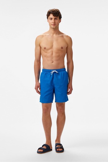Nautica Men's Regular Fit Swim Shorts - Blue
