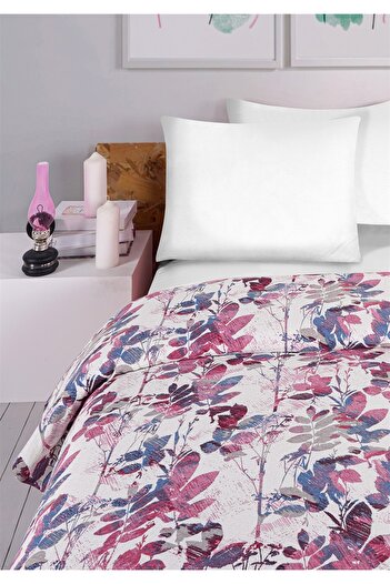 Evim Soren Double Pique Isabel Pink Blue 200X230 cm
