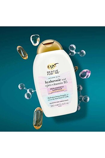 OGX Rescue Fusions Nemlendirici Şampuan Sulfatsız 385 ml