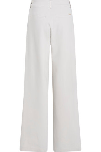 Calvin Klein Calvin Klein Women Chalk Wide Leg Milano Pants