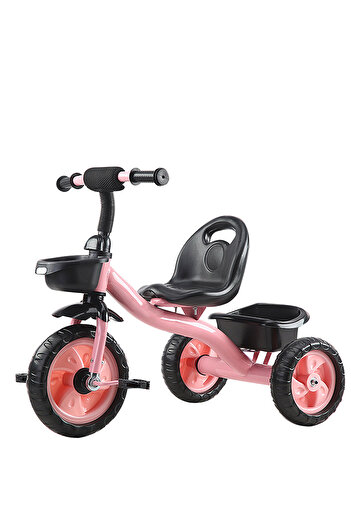 Ma Baby Tricycles for Kids, with Storage Basket, Adjustable Seat, Trike for 1-6 Years Boys and Girls