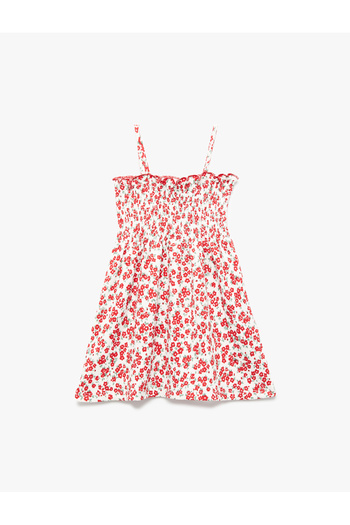 Koton Gipeli A-Line Strap Floral Dress