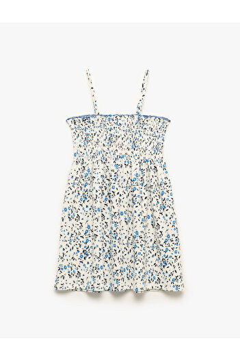 Koton Gipeli Floral Patterned A-Line Strap Dress