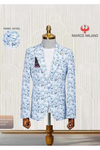 marco mılano Men's jacket, Slim fit, Marco Milano,