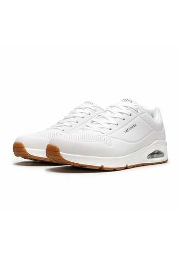 SKECHERS Чоловічі повсякденні черевики Uno - Stand On Air 52458-WHT
