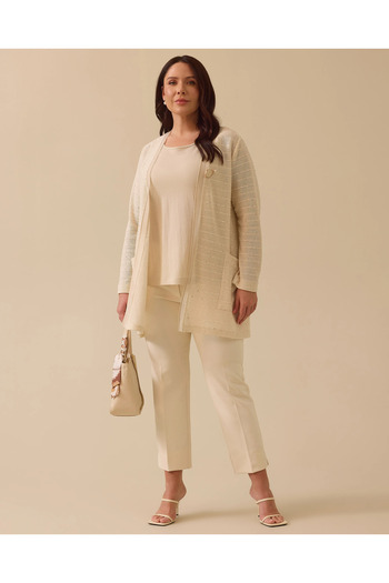 Gala-Xi Plus Size Top Set with Accessories and Underwear Blouse