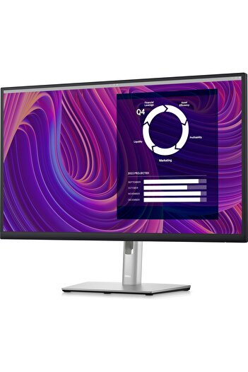 Dell Monitor LED IPS Dell 27inch, WQHD, DisplayPort, Vesa, Negru