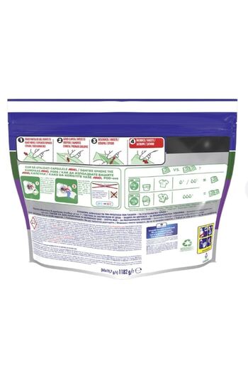 Ariel Detergent capsules Professional All in1 PODS Color+, 60 washes