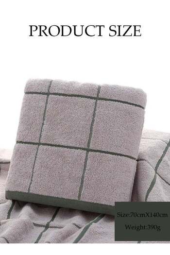 Generic Luxury Bath Towels 100% Cotton, Highly Absorbent, Pure Cotton Bath Towels Home Beach Pool Towels