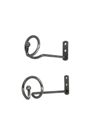 Generic Micasa 2-Piece Basic Tie Back Pewter