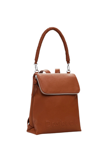 Desigual Backpack Desigual Half Hampton Camel 10L - 25SAKP33-6011