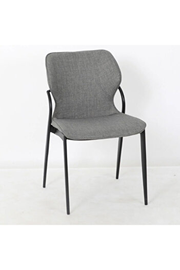 rexa Dining Room Armless Chair with Metal Legs
