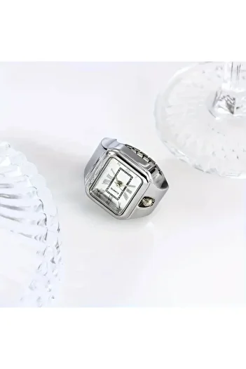 Bozhi Luxury Ring Watch – Rose Gold, Gold and Silver Color Options – Roman Numeral Quartz Movement, Gift
