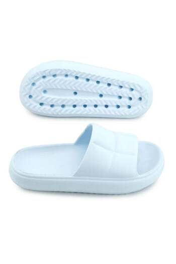 TECOS Women's cloud slippers, Tecos®, size 39, blue, 24.5 cm, soft and durable EVA material