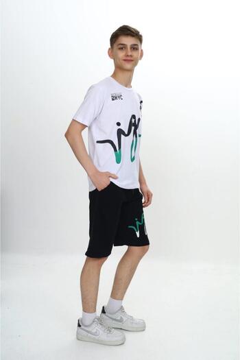 RAPAPA Shorts Capri Suit for Boys 10-14 Years Old 10177