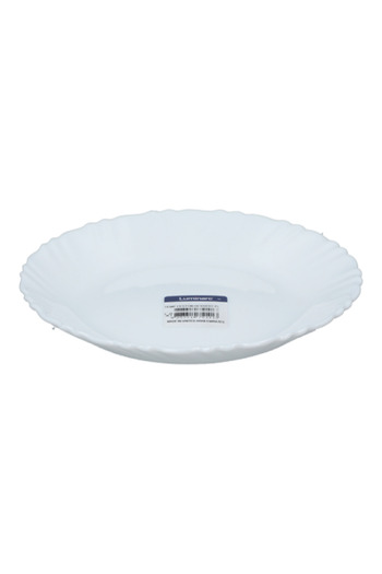 Luminarc Feston Dishwasher and Microwave Safe Dessert Plate White 19cm