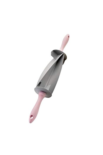 SIKS ® croissant dough roller, 40 cm, pink/gray