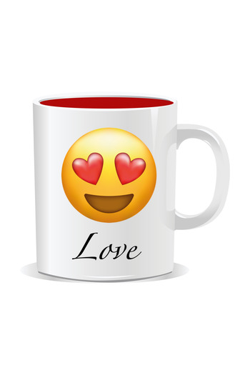 OEM Personalized mug with Emoji, Love