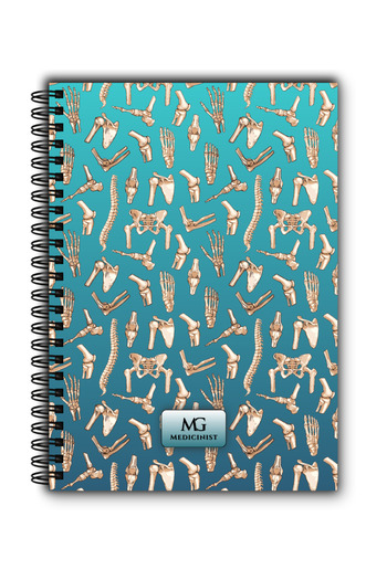 MG Medicinist Medical Notebook A5 - Ortho 1 - Dictando - 80 Sheets