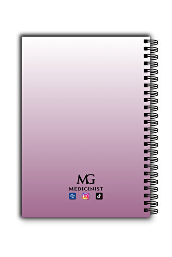 MG Medicinist Caiet Medical A5 - Torace - Foi Veline - 80 File