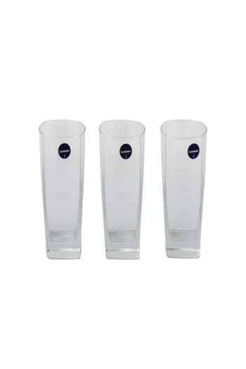 Luminarc 3-Piece Premium Quality Sterling Glass Tumblers Clear 330ml