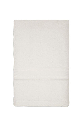 Trident 2Piece 100 Cotton 500 GSM Plush Towel Set White 70x140cm