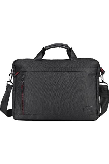 Roco Slim Laptop Briefcase – Fits up to 15.6" Devices, Black