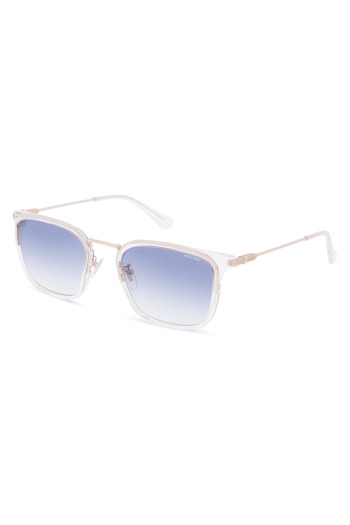 Police Octane 12 Man Squared Sunglass Shiny pink gold _Blue gradient 54-21-145