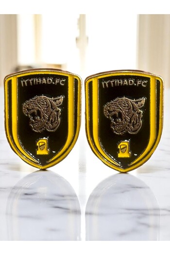 3M 2pcs Ittihad-FC Metal Sticker for Mobile or Any Smooth Surface