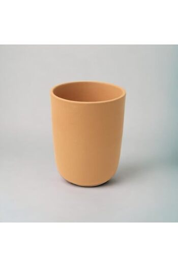 Generic ARK Terrapura Pure Clay Handmade Organic Clay Glasses Set of 6 Pieces