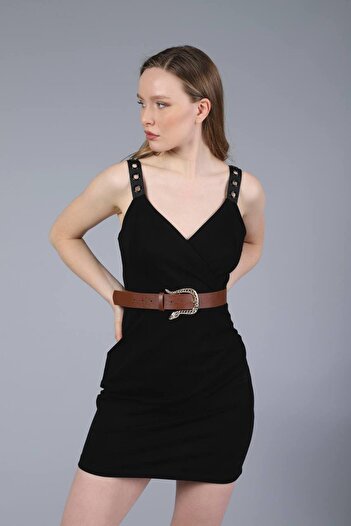 Damla Gold Snake Buckle Belt for Women, Dress Belt, Trouser Belt, Shirt Belt, Jacket Belt