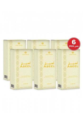 Al Rehab Perfumes Aseel 35ml - 6 Pieces Eau de Parfum - Unisex