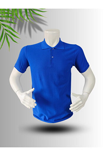 FROOY Polo Neck 100% Cotton Fabric Combed T-Shirt