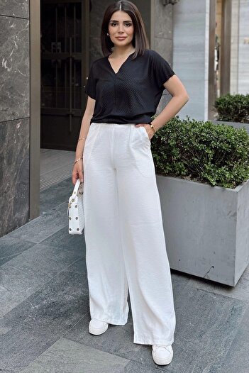 NEW LAVİVA Women's Loose Trousers - 700-2933