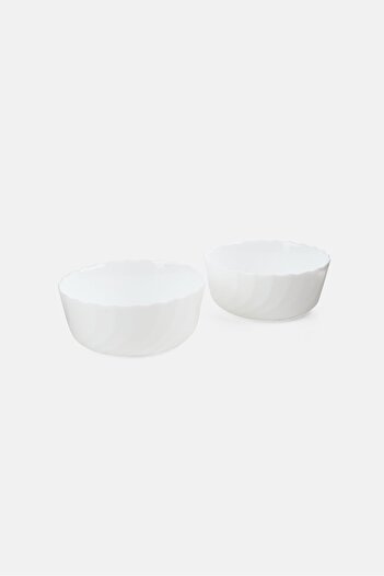 Luminarc 2 Piece Baking Mini Oven Pie Mold, White
